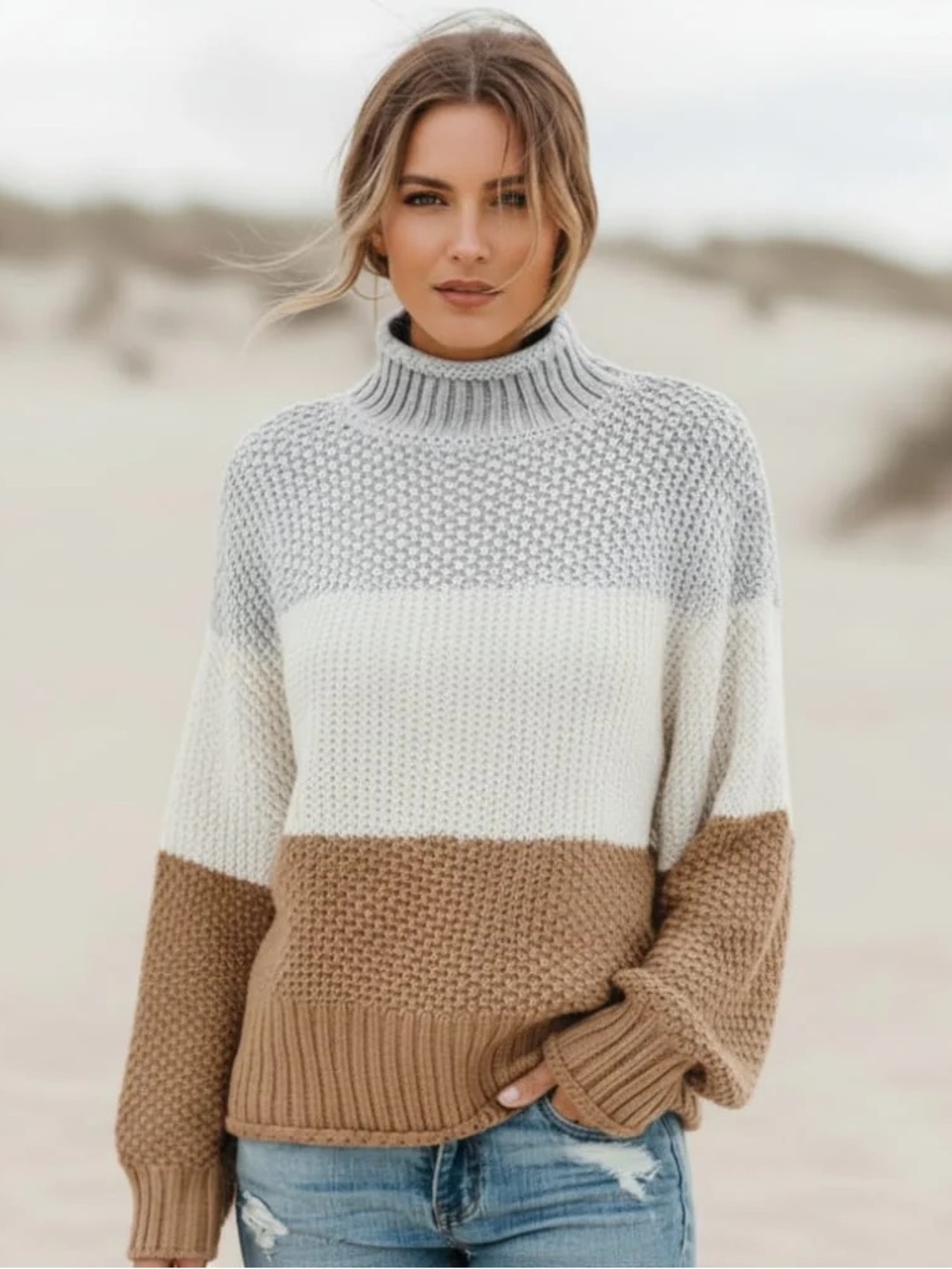 Vici Quay Colorblock Sweater